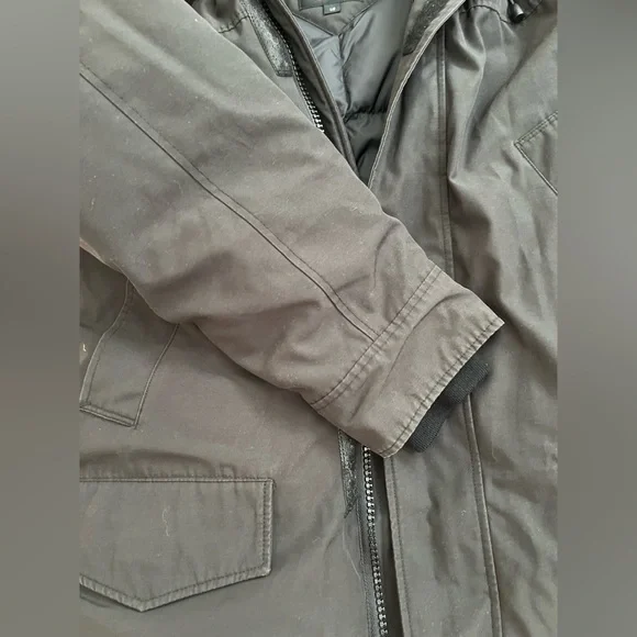 💯Canada Goose 100% authentic Men's down BLACK Puffer Jacket Langford Parka - Picture 4 of 16